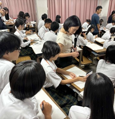 大津商業高校　総合実践販売実習広告作成講座